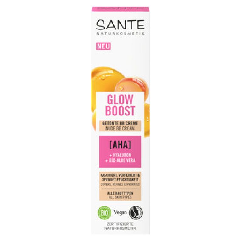 KREM DO TWARZY ROZŚWIETLAJĄCY BB GLOW BOOST ECO 30 ml - SANTE