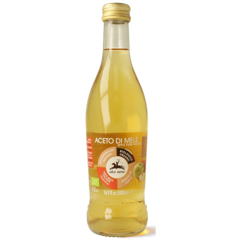 OCET JABŁKOWY 5 % FILTROWANY BIO 500 ml - ALCE NERO