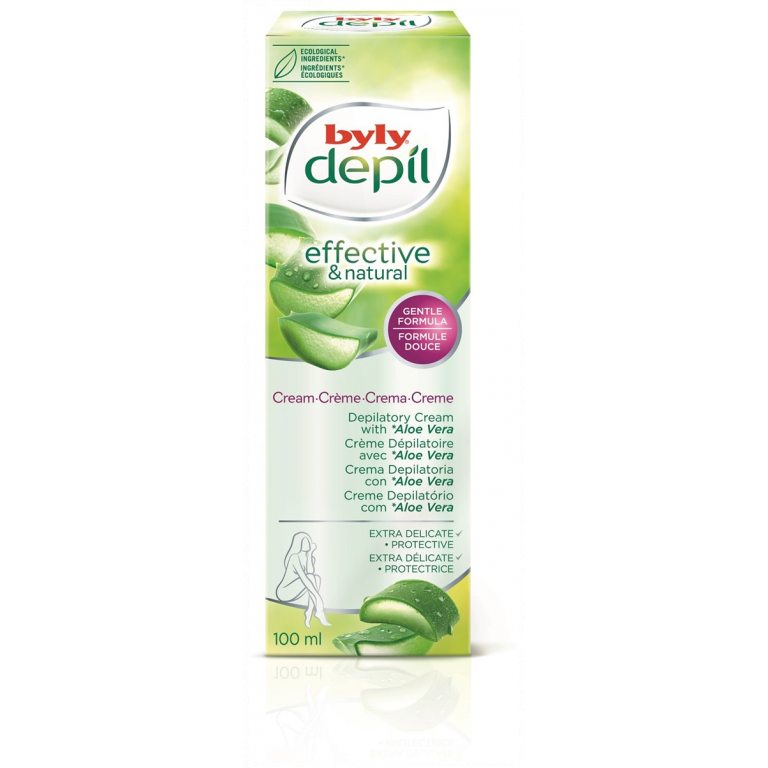 KREM DO DEPILACJI CIAŁA ALOE VERA 100 ml - BYLY