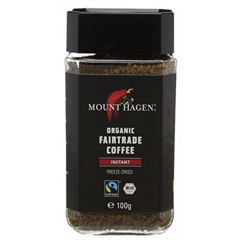 KAWA ROZPUSZCZALNA ARABICA/ROBUSTA FAIR TRADE BIO 100 g - MOUNT HAGEN