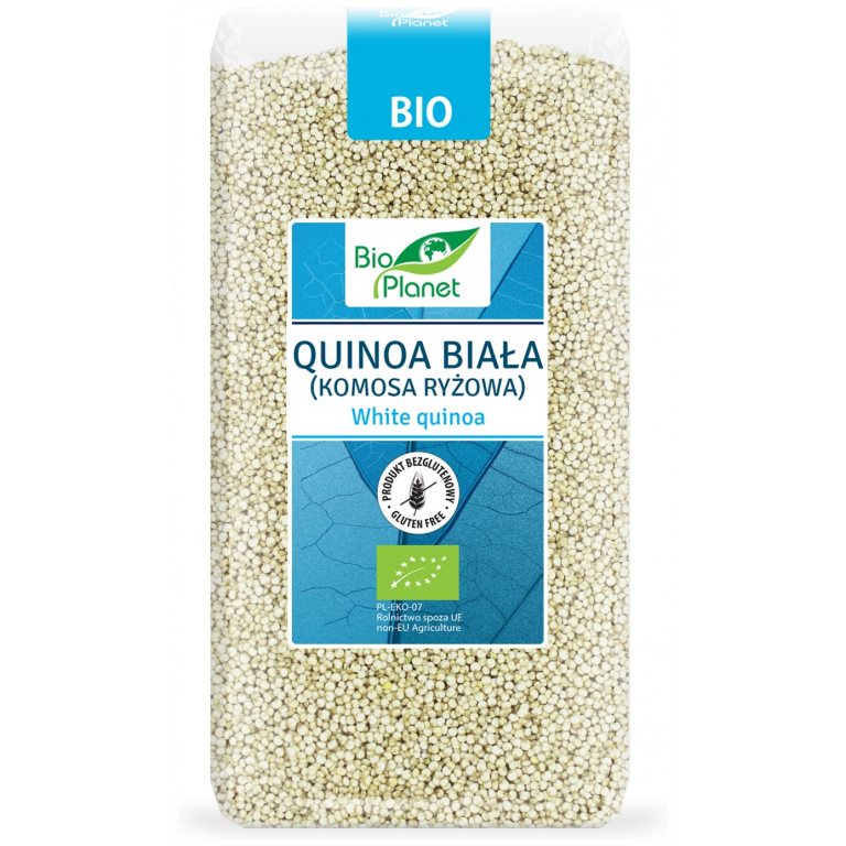 QUINOA BIAŁA (KOMOSA RYŻOWA) BEZGLUTENOWA BIO 500 g - BIO PLANET