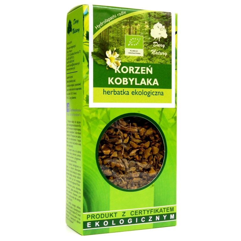 HERBATKA Z KORZENIA KOBYLAKA BIO 50 g - DARY NATURY
