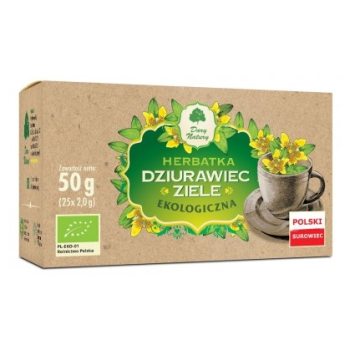 HERBATKA ZIELE DZIURAWCA BIO (25 x 2 g) 50 g - DARY NATURY