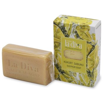 MYDŁO W KOSTCE SIARKOWE 100 g - LA DIVA
