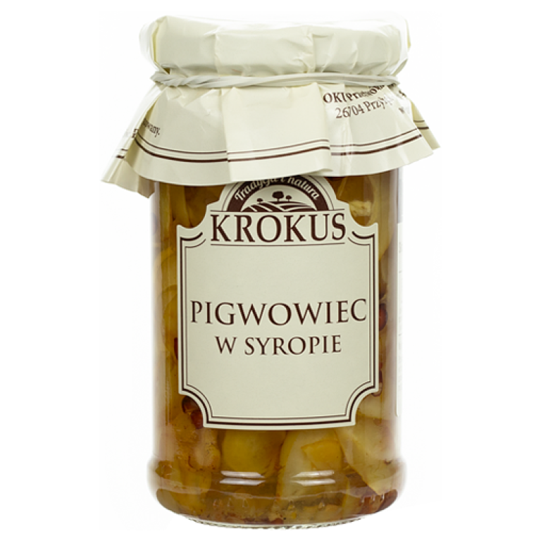 PIGWOWIEC W SYROPIE BEZGLUTENOWY 240 g (80 g) - KROKUS