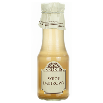 SYROP IMBIROWY BEZGLUTENOWY 355 g (280 ml) - KROKUS