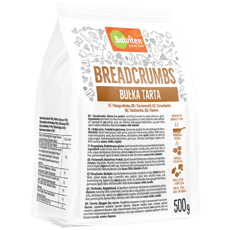 BUŁKA TARTA BEZGLUTENOWA 500 g - BALVITEN
