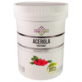 ACEROLA EKSTRAKT (600 mg) 120 KAPSUŁEK - SOUL FARM