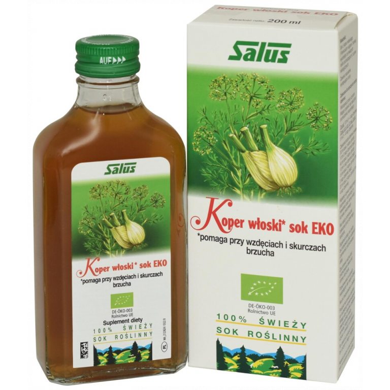 SOK Z KOPRU WŁOSKIEGO BIO 200 ml - SALUS