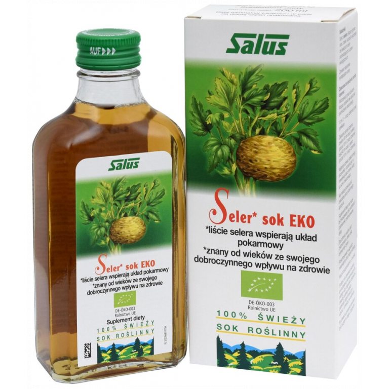 SOK Z SELERA BIO 200 ml - SALUS