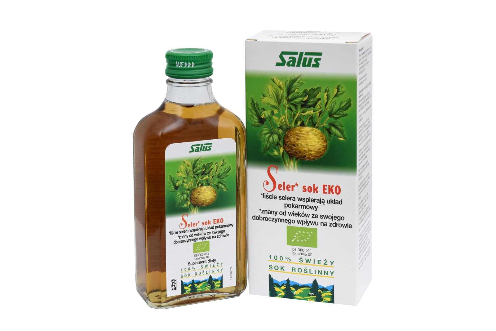 SOK Z SELERA BIO 200 ml - SALUS