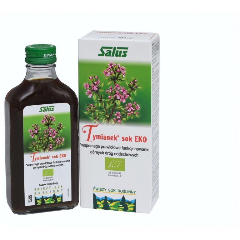 SOK Z TYMIANKU BIO 200 ml - SALUS