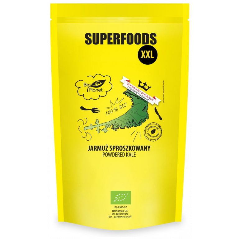 JARMUŻ SPROSZKOWANY BIO 400 g - BIO PLANET