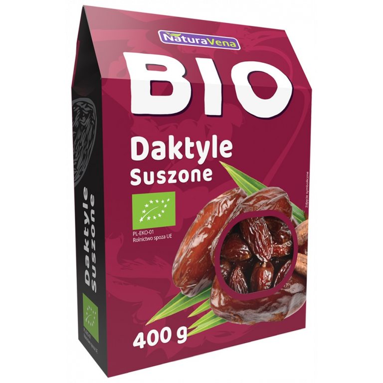 DAKTYLE SUSZONE BEZGLUTENOWE BIO 400 g - NATURAVENA