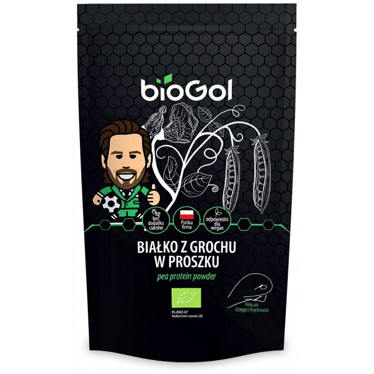 BIAŁKO Z GROCHU BIO 150 g - BIOGOL