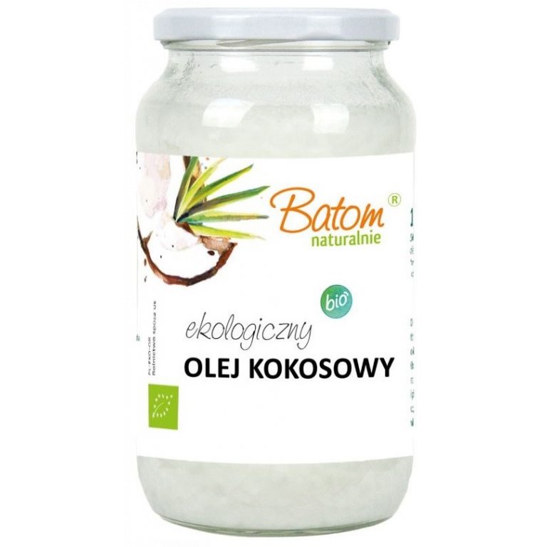 OLEJ KOKOSOWY BEZWONNY BIO 1 L - BATOM