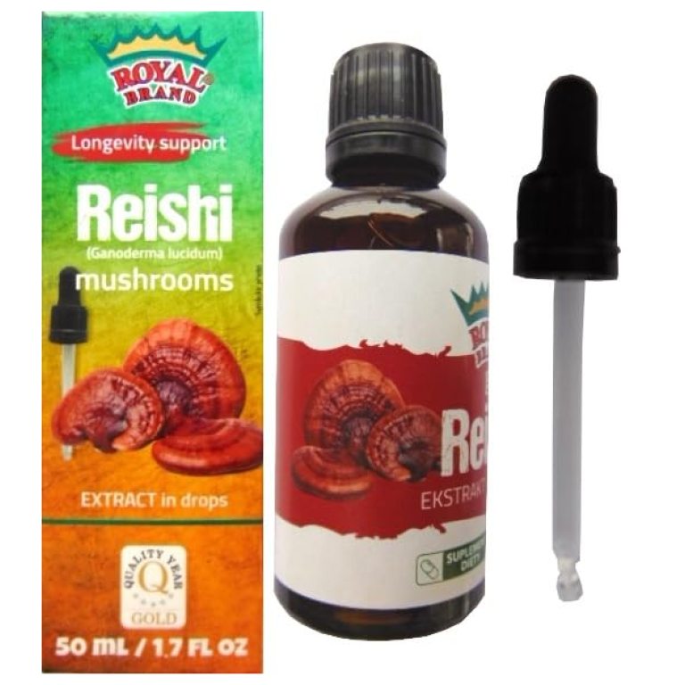 EKSTRAKT Z GRZYBÓW REISHI 50 ml - ROYAL BRAND