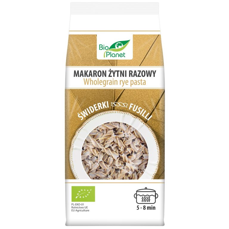 MAKARON (ŻYTNI RAZOWY) ŚWIDERKI BIO 400 g - BIO PLANET