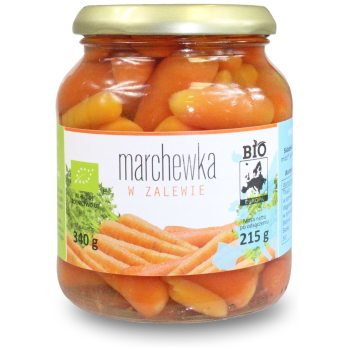 MARCHEWKA W ZALEWIE BIO 340 g (215 g) (SŁOIK) - BIO PLANET