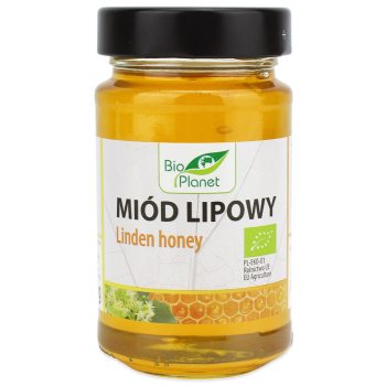 MIÓD LIPOWY BIO 300 g - BIO PLANET