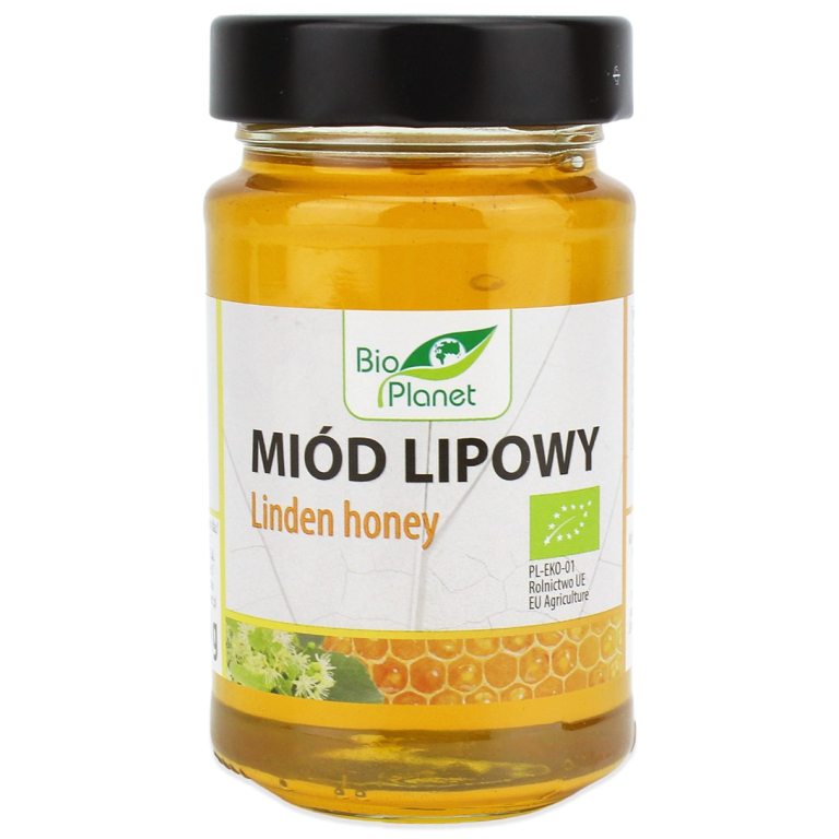 MIÓD LIPOWY BIO 300 g - BIO PLANET