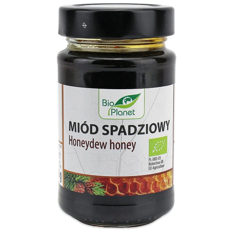 MIÓD SPADZIOWY BIO 300 g - BIO PLANET