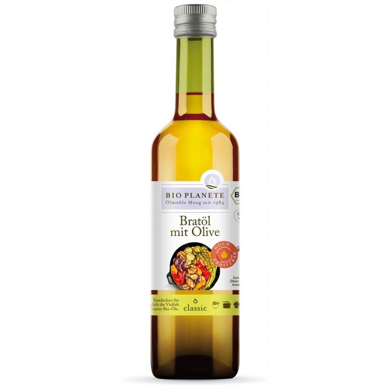 OLEJ DO SMAŻENIA Z OLIWĄ Z OLIWEK EXTRA VIRGIN BIO 500 ml - BIO PLANETE