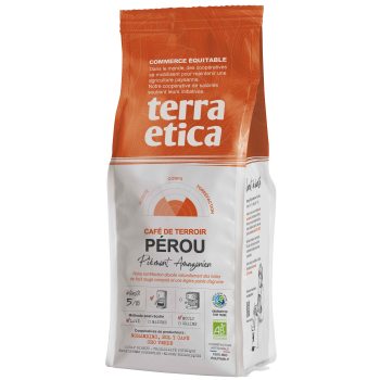 KAWA MIELONA ARABICA 100 % PERU FAIR TRADE BIO 250 g - TERRA ETICA