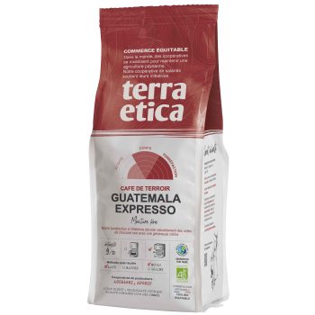 KAWA MIELONA ARABICA 100 % ESPRESSO GWATEMALA FAIR TRADE BIO 250 g - TERRA ETICA