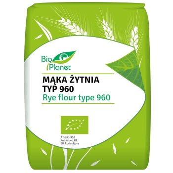 MĄKA ŻYTNIA TYP 960 BIO 1 kg - BIO PLANET