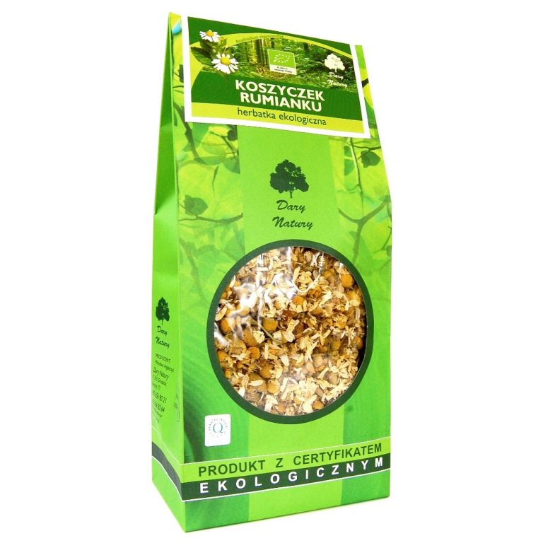 HERBATKA KOSZYCZEK RUMIANKU BIO 100 g - DARY NATURY