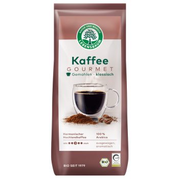 KAWA MIELONA ARABICA 100 % KLASYCZNA BIO 500 g - LEBENSBAUM