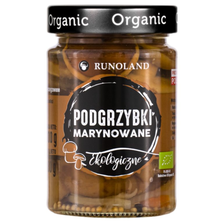 PODGRZYBEK MARYNOWANY BIO 300 g (180 g) - RUNOLAND