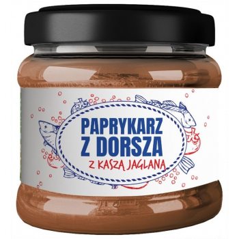 PAPRYKARZ Z DORSZA Z KASZĄ JAGLANĄ 155 g - KUTER FISH