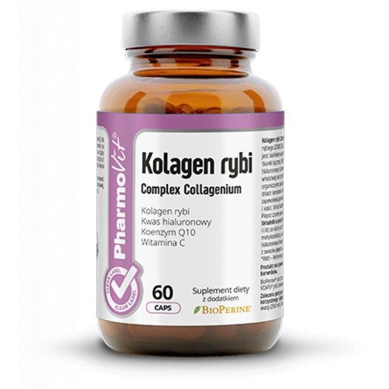 KOLAGEN RYBI COMPLEX BEZGLUTENOWY 60 KAPSUŁEK - PHARMOVIT (CLEAN LABEL)