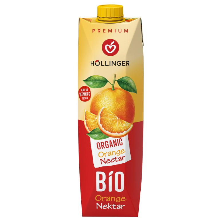 NEKTAR POMARAŃCZOWY BIO 1 L - HOLLINGER