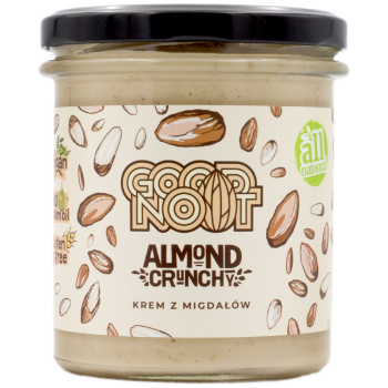 KREM Z MIGDAŁÓW CRUNCHY 300 g - GOOD NOOT
