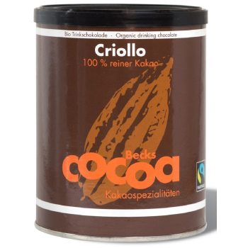 KAKAO CRIOLLO W PROSZKU BEZGLUTENOWE BIO 250 g - BECKS COCOA