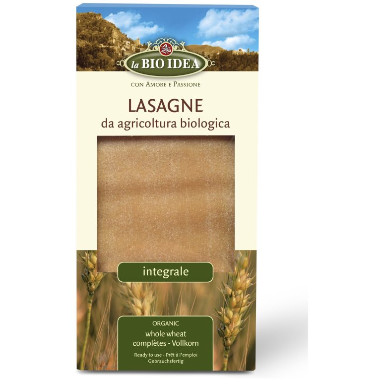 MAKARON (SEMOLINOWY RAZOWY) LASAGNE BIO 250 g - LA BIO IDEA