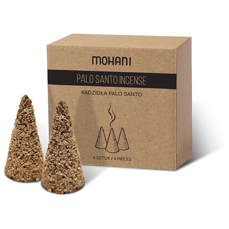 KADZIDEŁKA STOŻKOWE PALO SANTO (6 szt.) 20 g - MOHANI