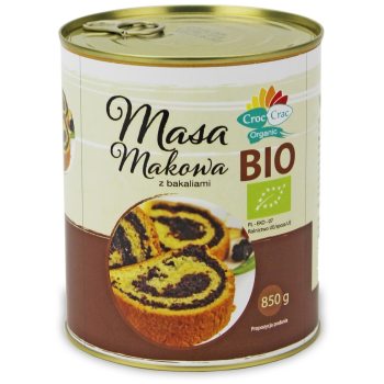 MASA MAKOWA Z BAKALIAMI BIO 850 g  - CROC-CRAC (BIOVERI)