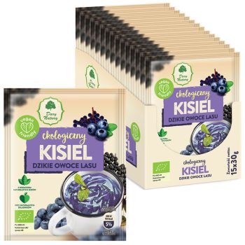 KISIEL INSTANT DZIKIE OWOCE LASU BEZGLUTENOWY BIO 30 g - DARY NATURY