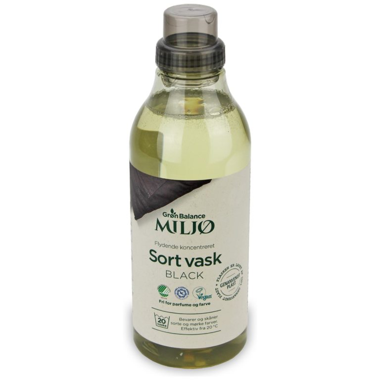 PŁYN DO PRANIA CIEMNYCH UBRAŃ (KONCENTRAT) ECO 900 ml (20 PRAŃ) - GRON BALANCE
