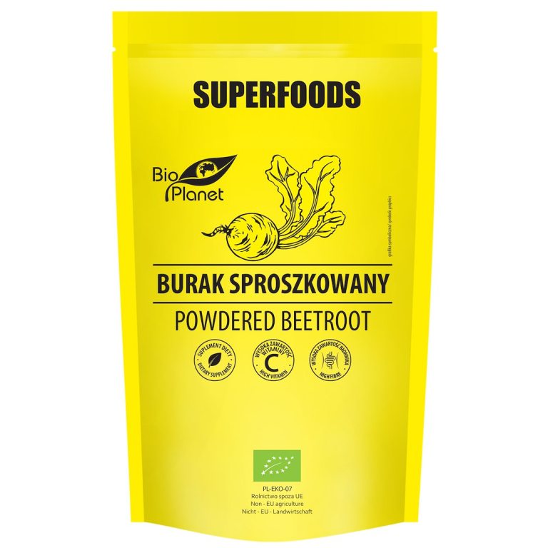BURAK SPROSZKOWANY BIO 200 g - BIO PLANET SUPERFOODS