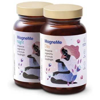 MAGNEZ + WITAMINA B6 (MAGNE ME) 120 KAPSUŁEK (60 szt. x 2) - HEALTH LABS CARE