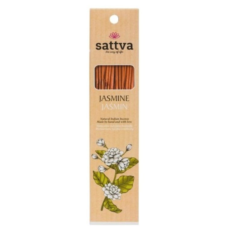 KADZIDEŁKA INDYJSKIE JAŚMIN (15 szt.) 30 g - SATTVA (WELLNESS)