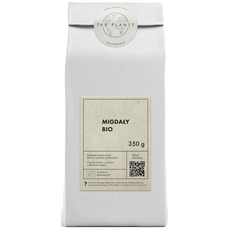 MIGDAŁY BIO 350 g - THE PLANET