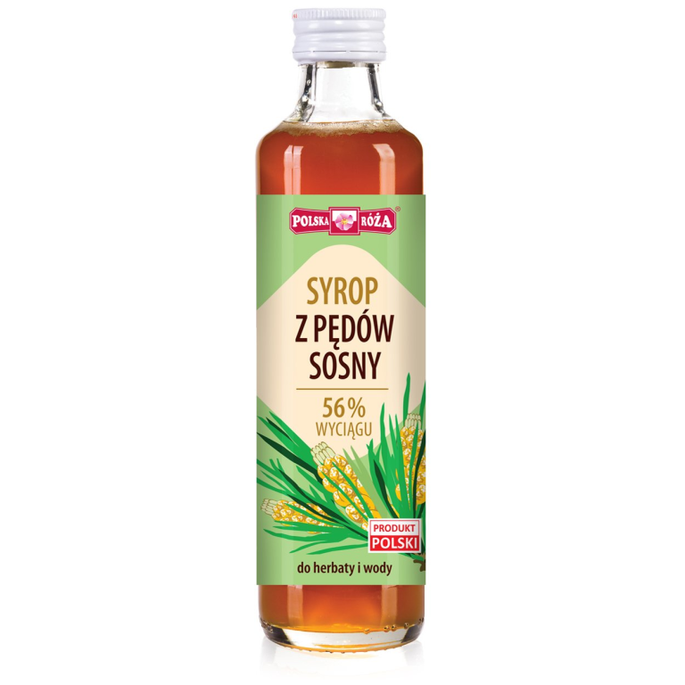 SYROP Z PĘDÓW SOSNY 250 ml - POLSKA RÓŻA