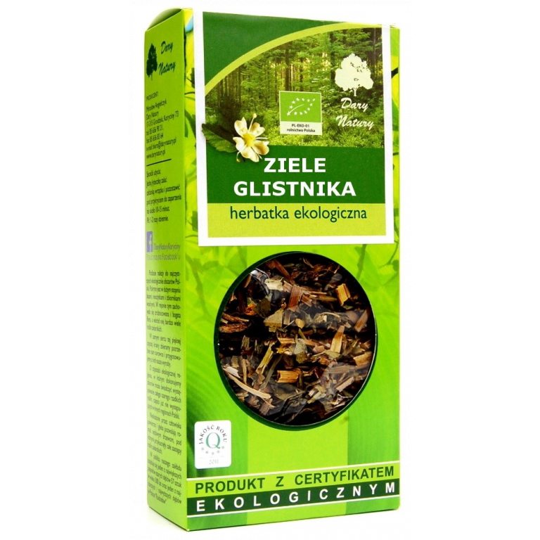 HERBATKA ZIELE GLISTNIKA BIO 50 g - DARY NATURY