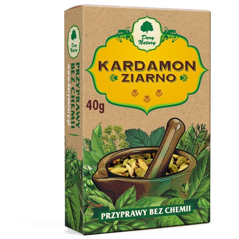 KARDAMON ZIARNO 40 g - DARY NATURY